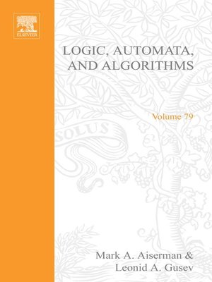 cover image of Logic, Automata, and Algorithms